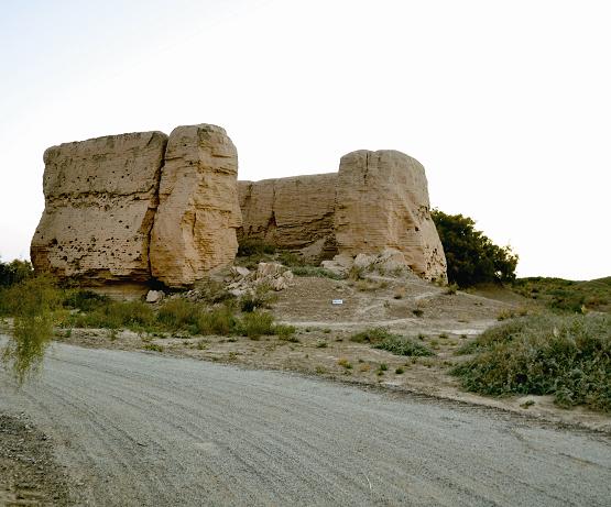 A scenic view of Jiuquan Suoyangcheng Yizhi