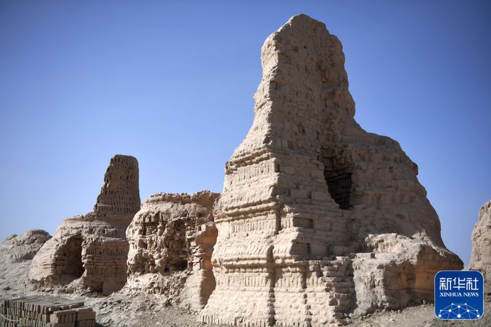 A scenic view of Jiuquan Suoyangcheng Yizhi