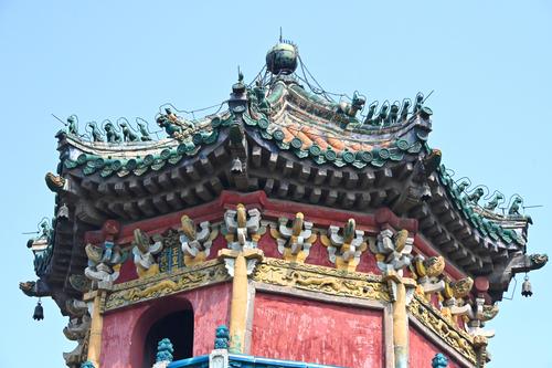 A scenic view of Kaifeng Yanqingguan
