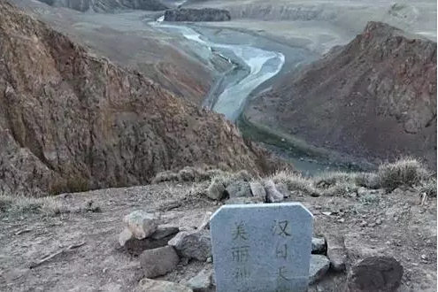 A scenic view of Kashgar Gongzhubao Gucheng Yizhi