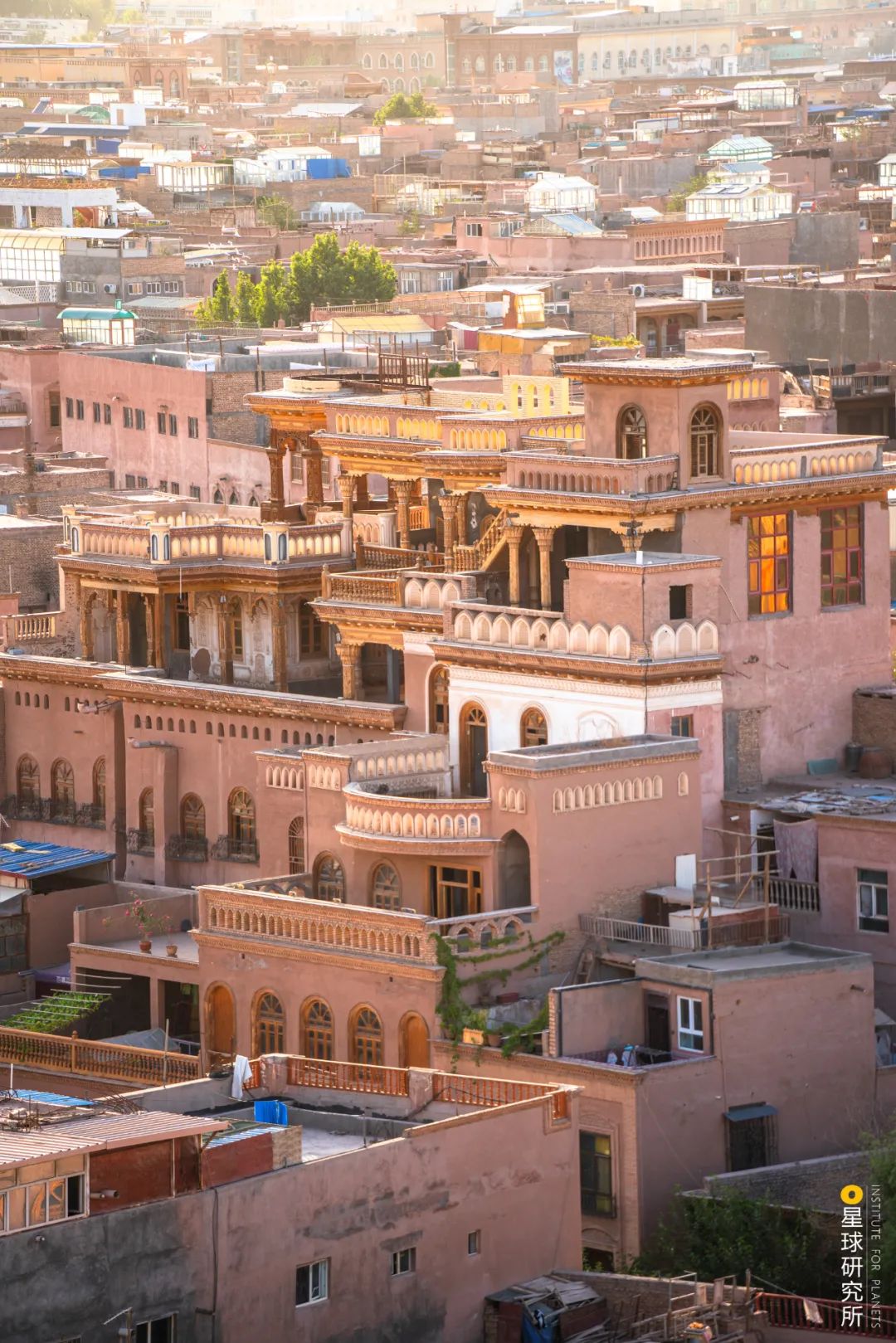 A scenic view of Kashgar Gongzhubao Gucheng Yizhi
