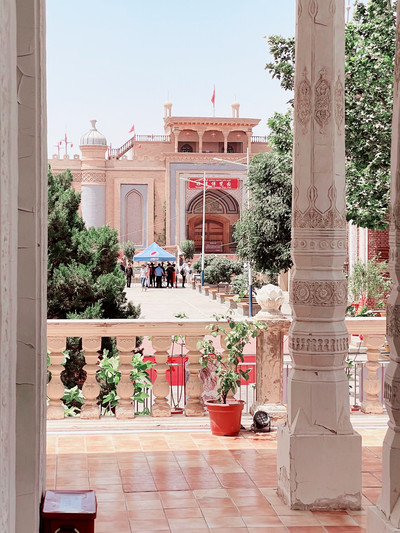 A scenic view of Kashgar Shache Jiaman Qingzhensi