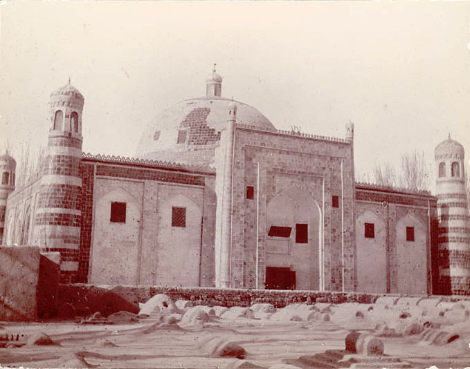 A scenic view of Kashgar Shache Jiaman Qingzhensi