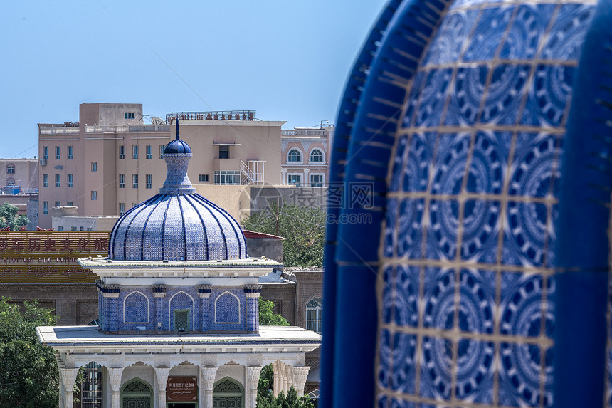 A scenic view of Kashgar Yeerqiang Han Wangling