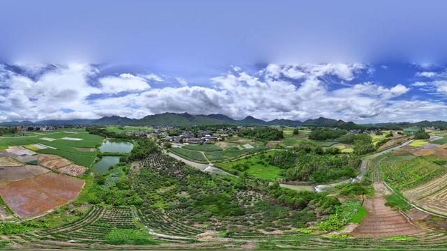 A scenic view of Laibin Wuxuan Liushi Zhuangyuan