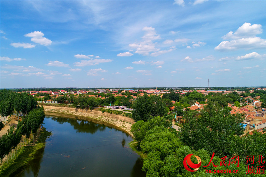 A scenic view of Langfang Grand Canal