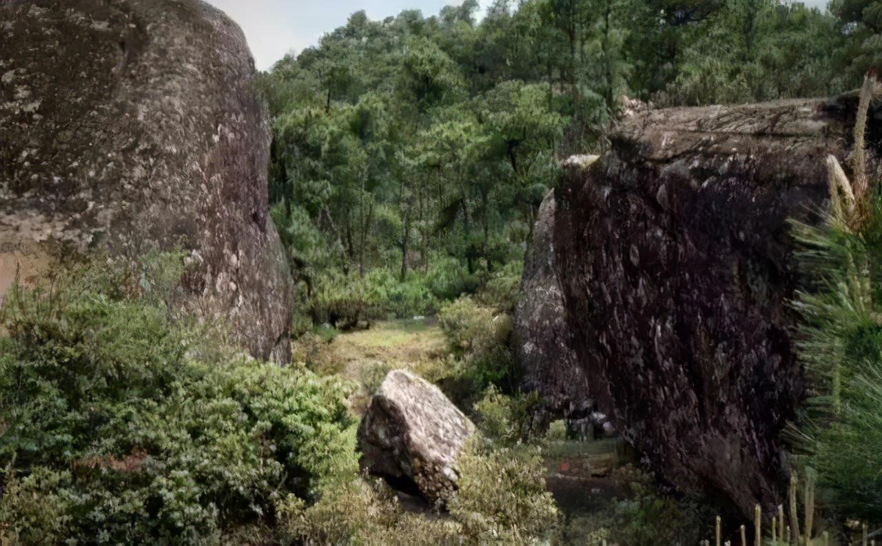 A scenic view of Liangshan Boshi Wahei Yanhua