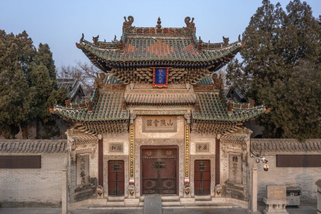 A scenic view of Liaocheng Liaocheng Shanshan Huiguan