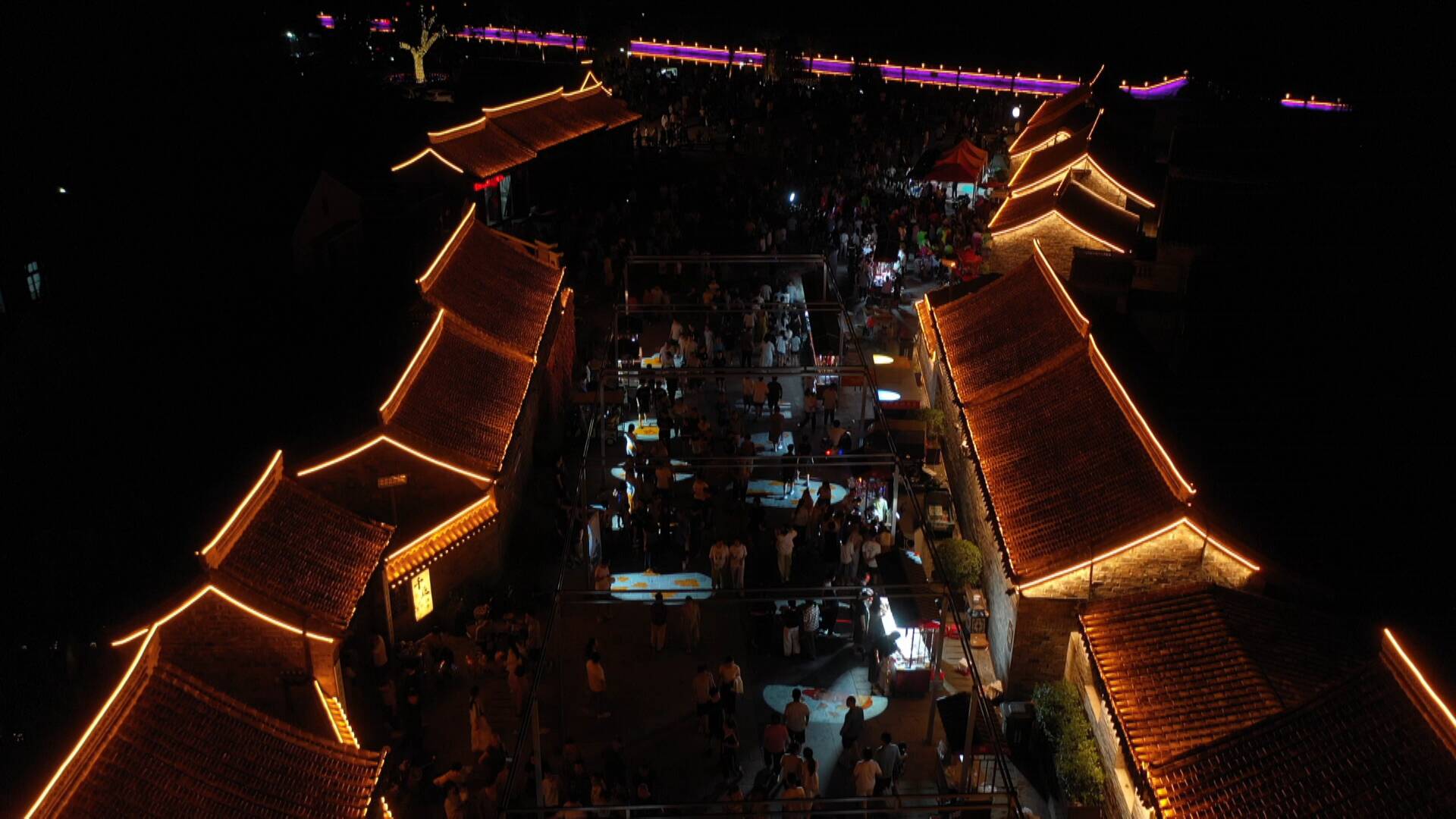 A scenic view of Liaocheng Linqing Yunhe Chaoguan