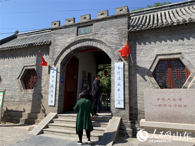 A scenic view of Liaocheng Linqing Yunhe Chaoguan