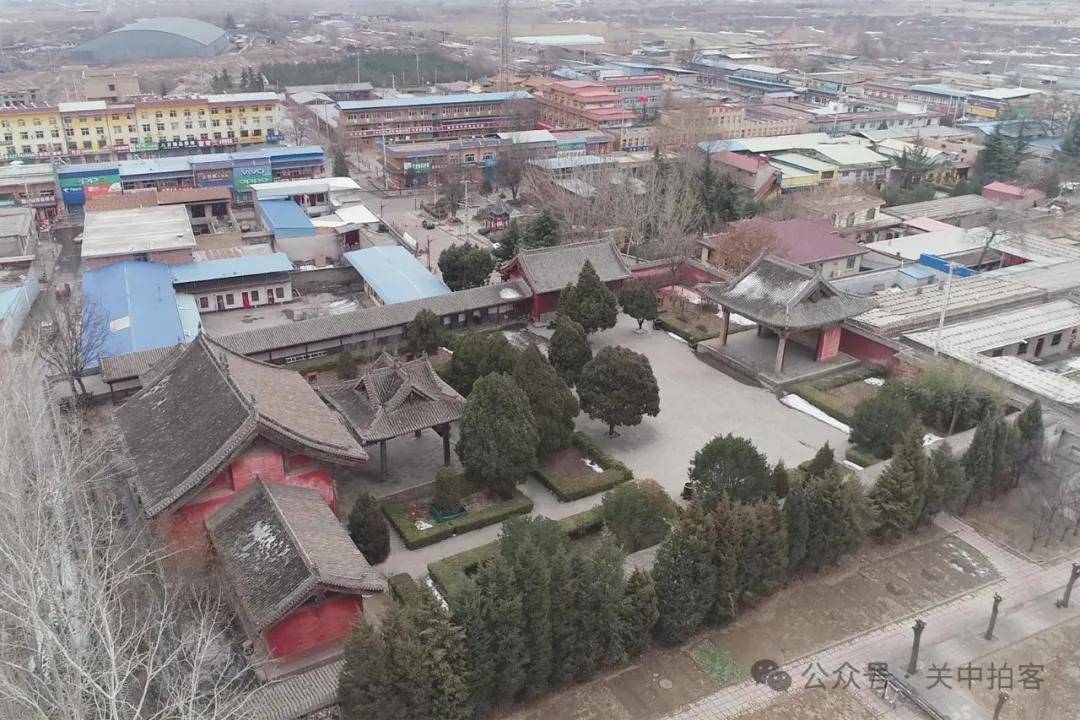 A scenic view of Linfen Dongyang Houtu Temple