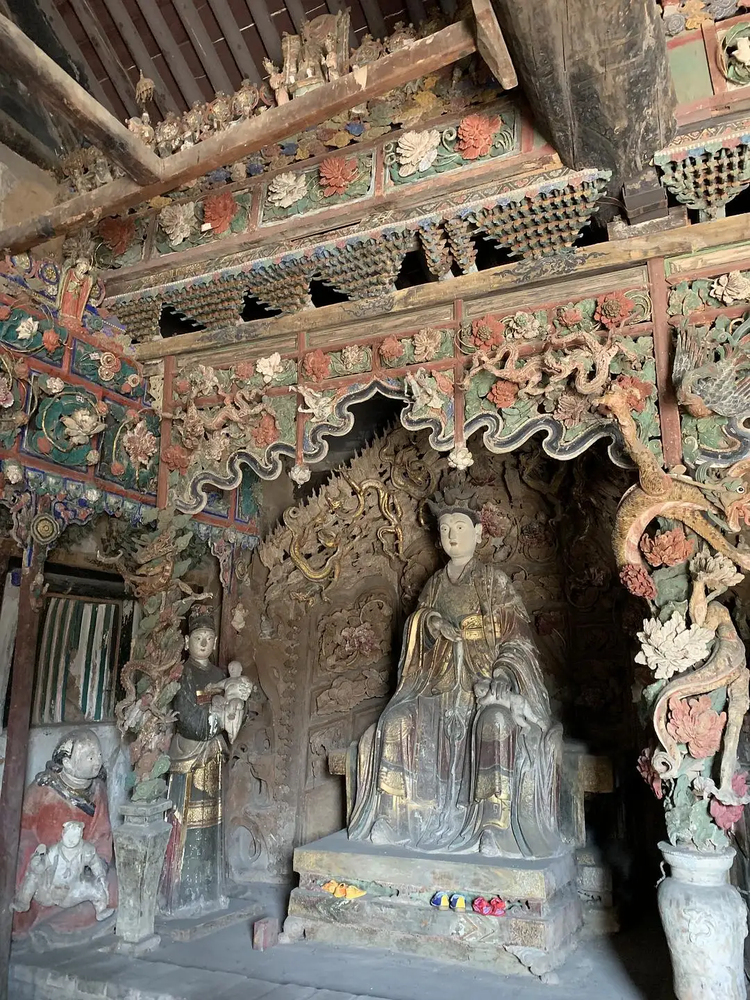 A scenic view of Linfen Dongyang Houtu Temple