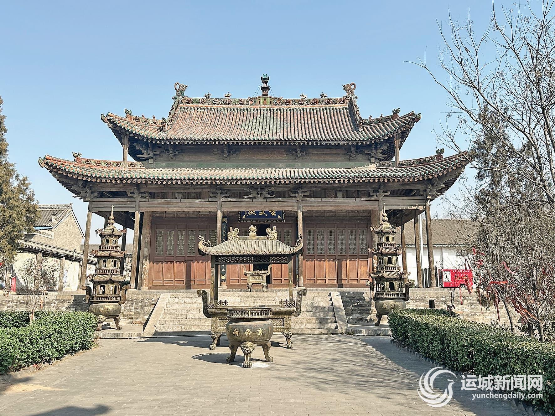 A scenic view of Linfen Fandian Guandi Temple