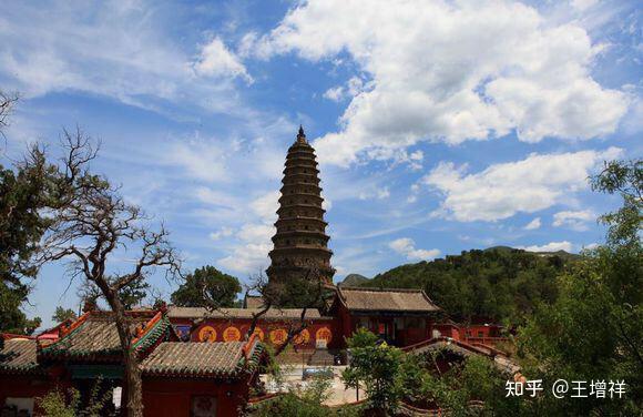 A scenic view of Linfen Hongdong Yuhuang Temple
