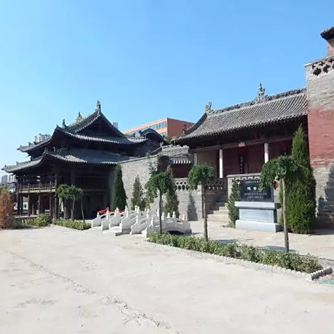 A scenic view of Linfen Huozhou Guanyin Temple