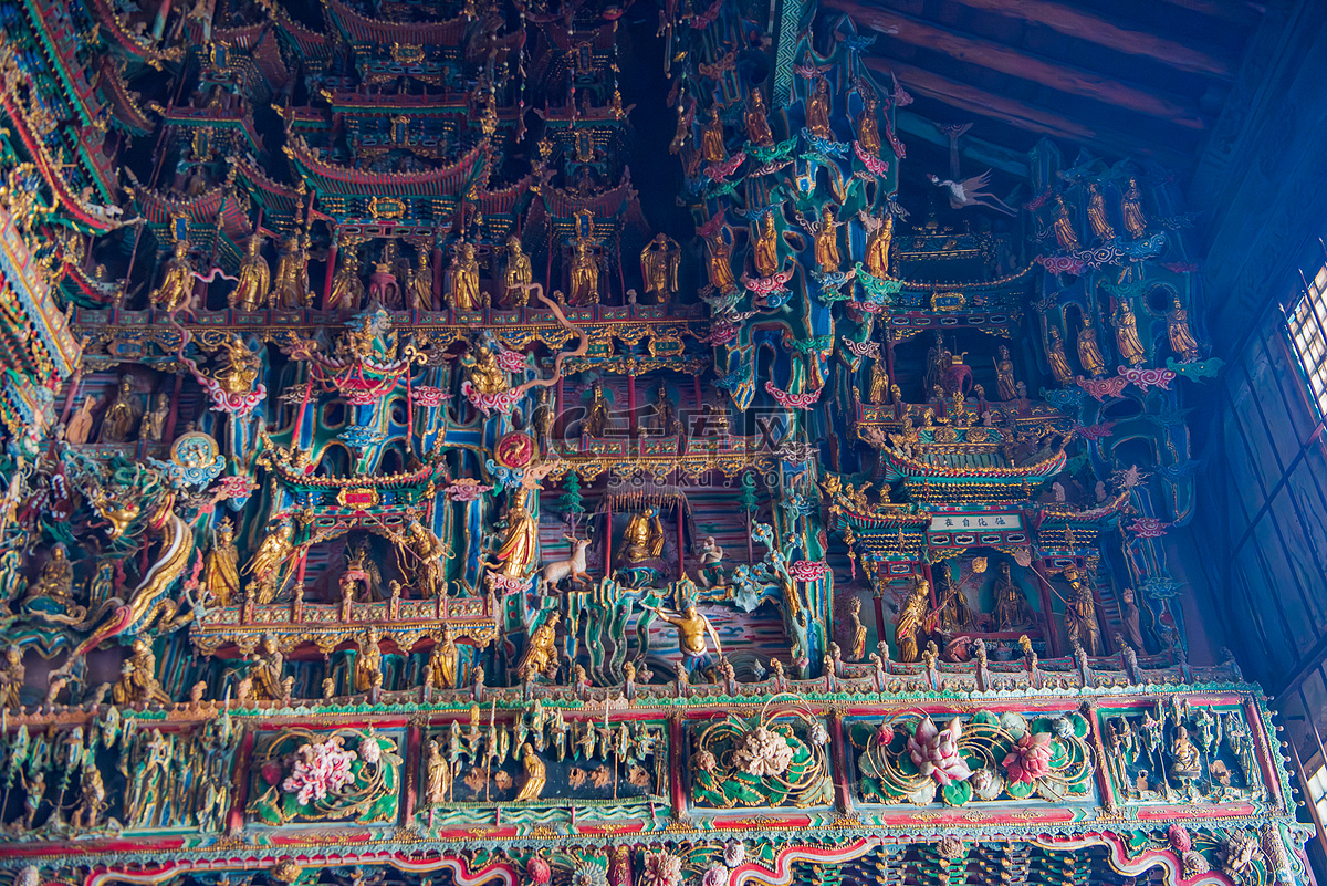 A scenic view of Linfen Jingshi Palace