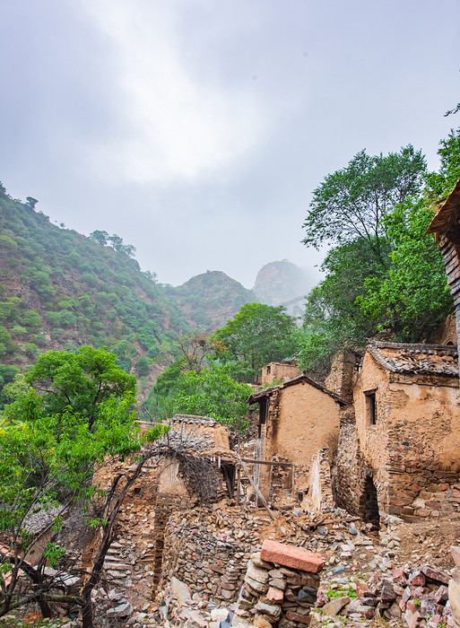 A scenic view of Linfen Laojun Dong