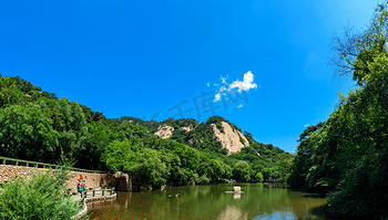 A scenic view of Linfen Nanlinjiao Longquan Temple