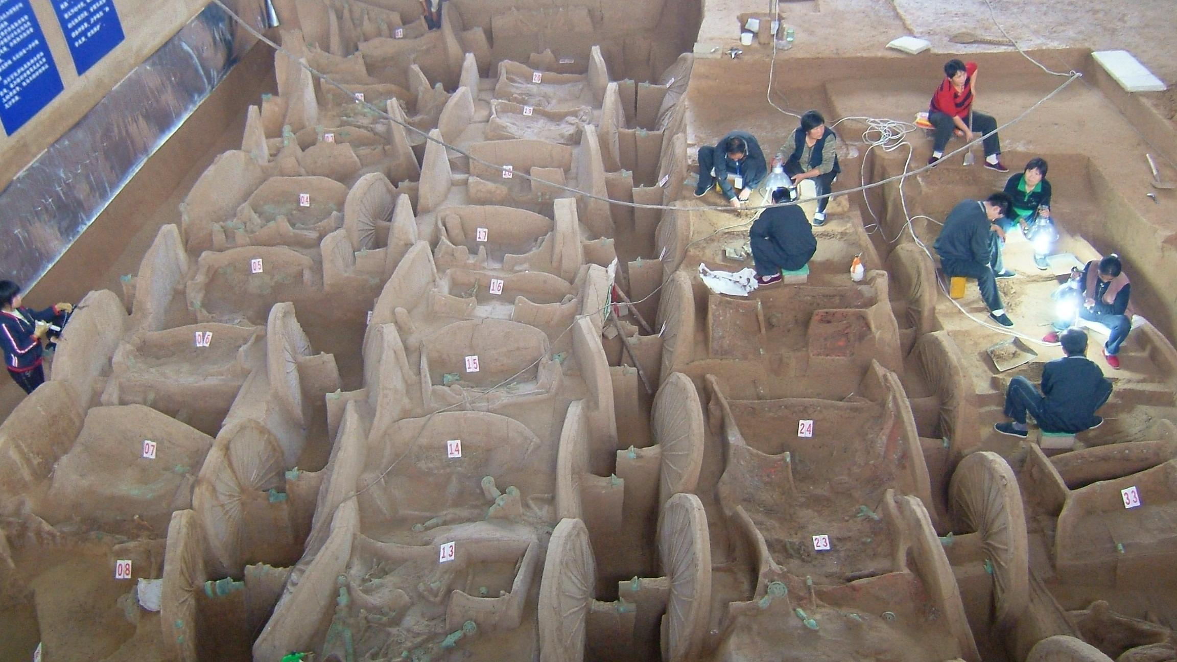 A scenic view of Linfen Qucun Tianma Site