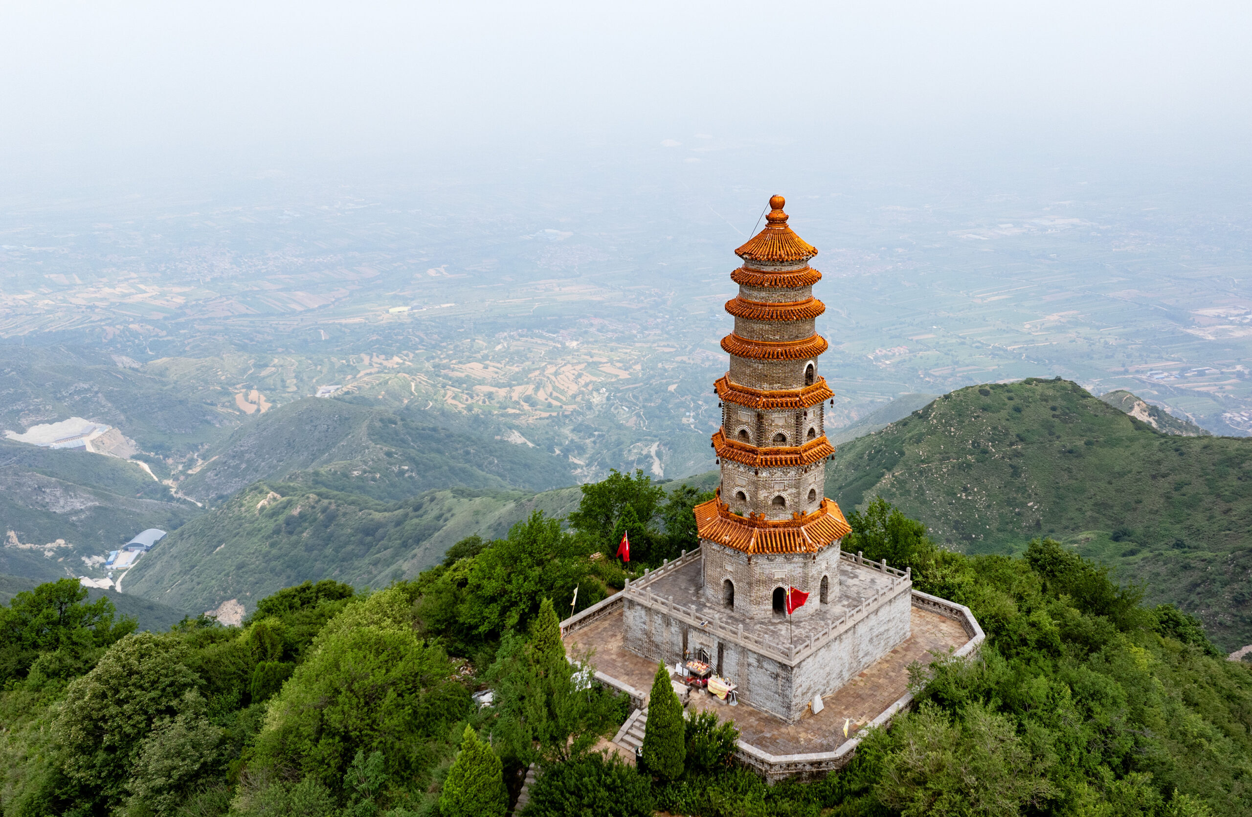 A scenic view of Linfen Taosi North Tomb