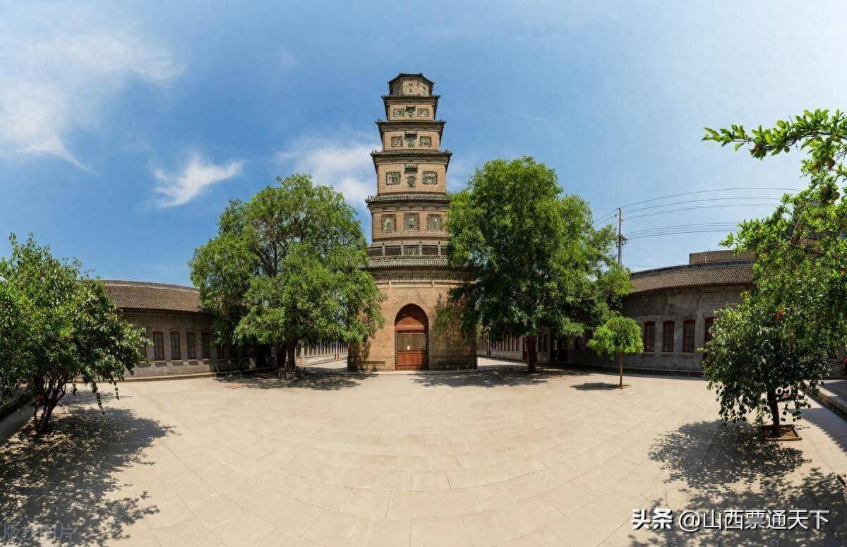 A scenic view of Linfen Tiefo Temple