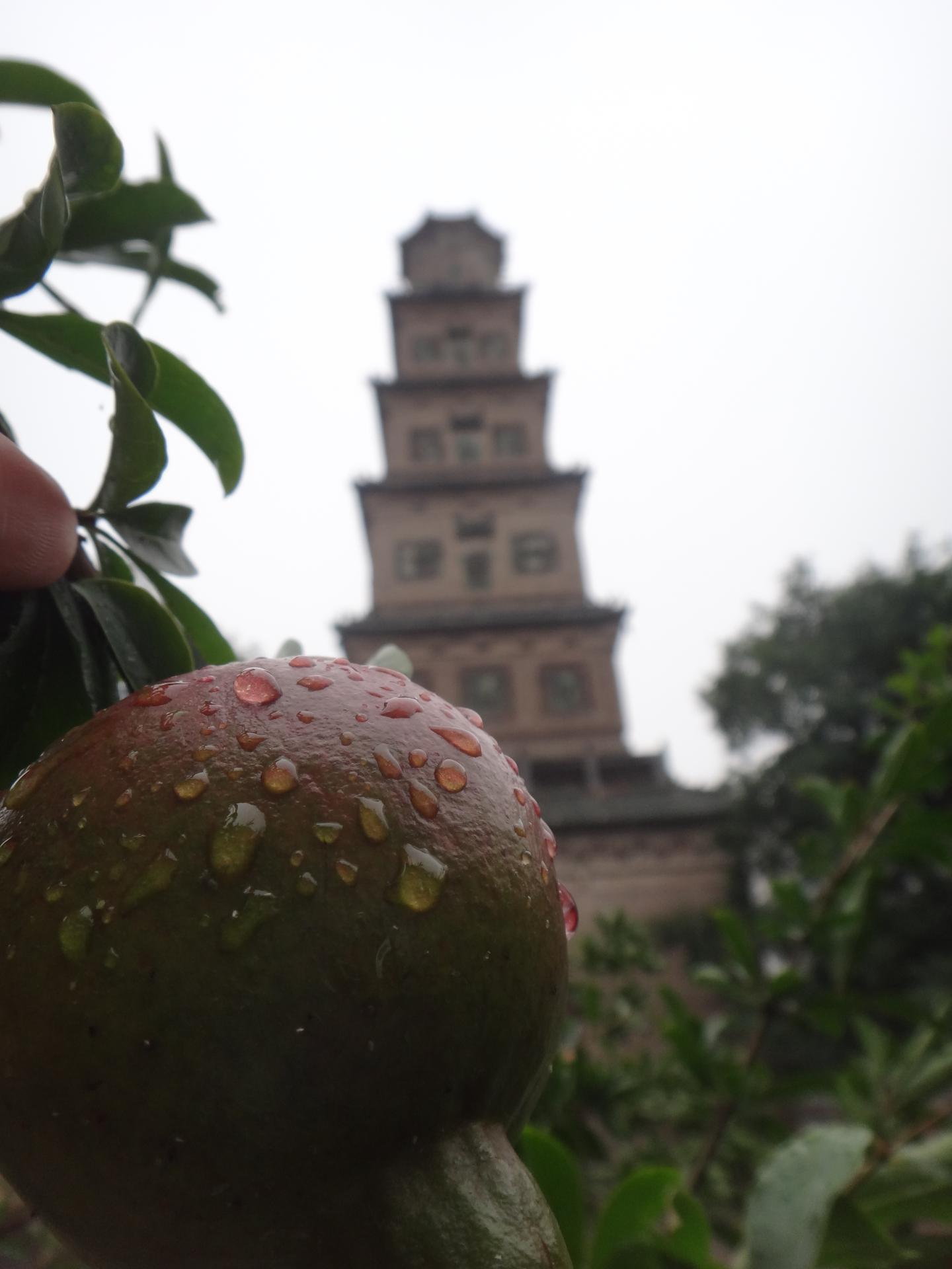 A scenic view of Linfen Tiefo Temple