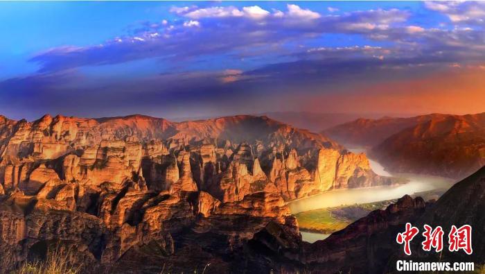 A scenic view of Linxia Banshan Yizhi