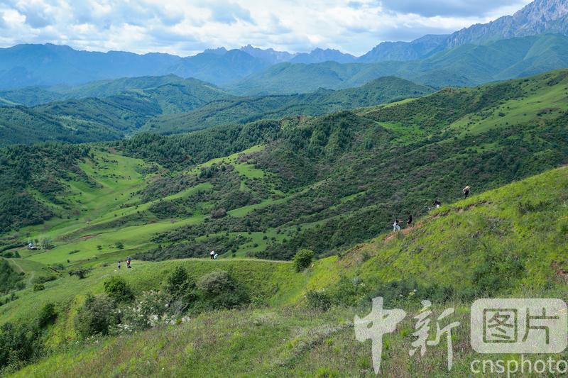 A scenic view of Linxia Bianjialin Yizhi