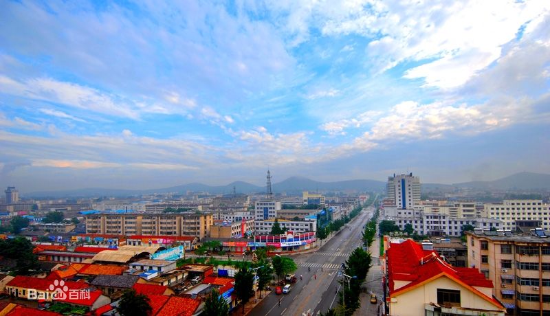 A scenic view of Linyi Feixian Gucheng Yizhi