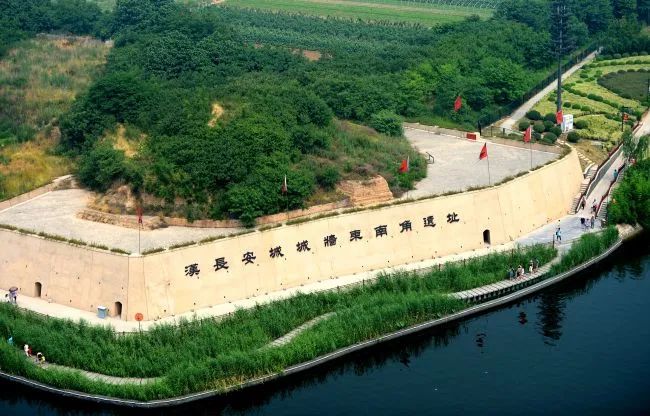 A scenic view of Linyi Nanwucheng Gucheng Yizhi