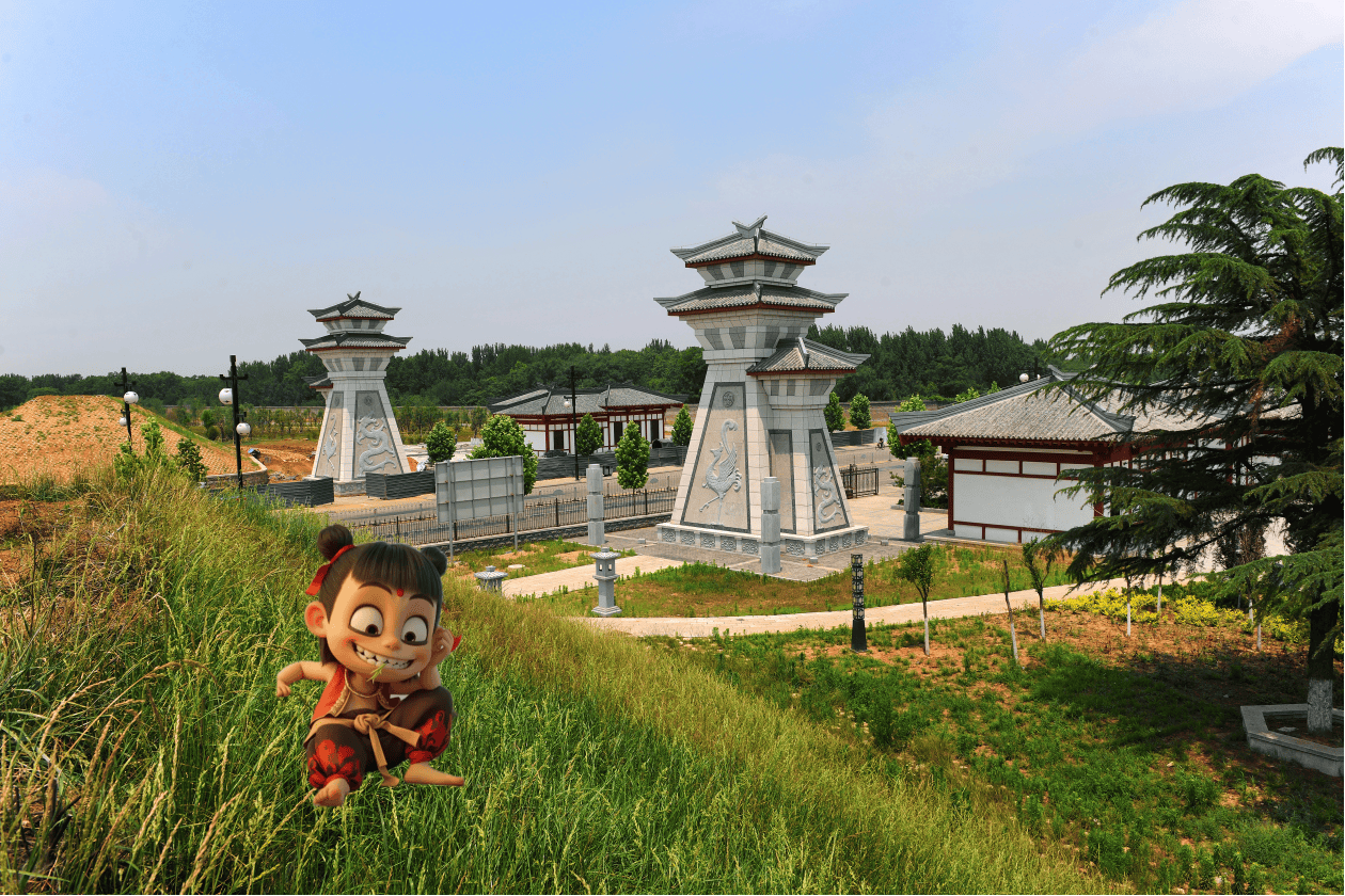 A scenic view of Linyi Nanwucheng Gucheng Yizhi