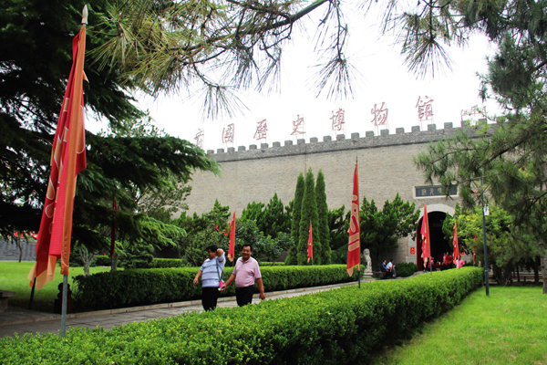 A scenic view of Linyi Xiaogucheng Gucheng Yizhi