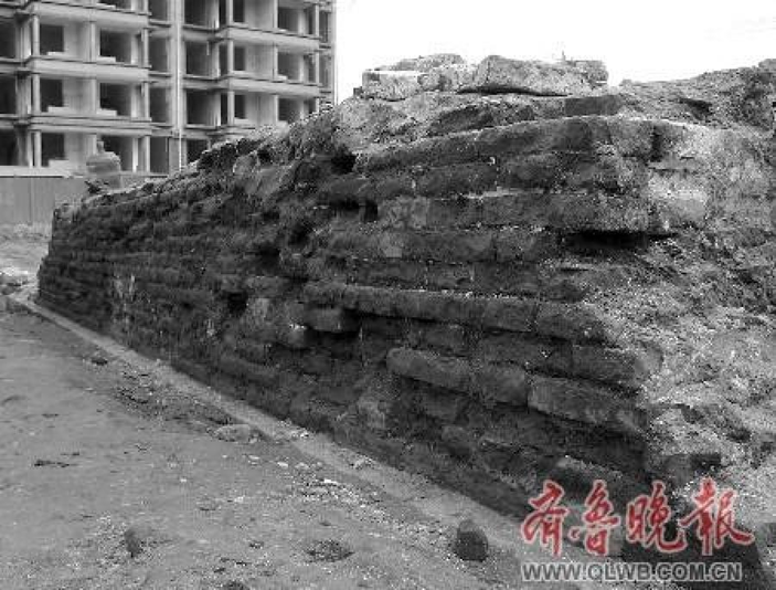 A scenic view of Linyi Xiaogucheng Gucheng Yizhi