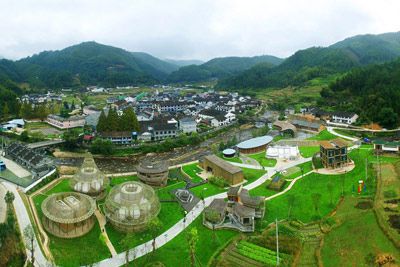 A scenic view of Lishui Dayao Longquan Yao Yizhi