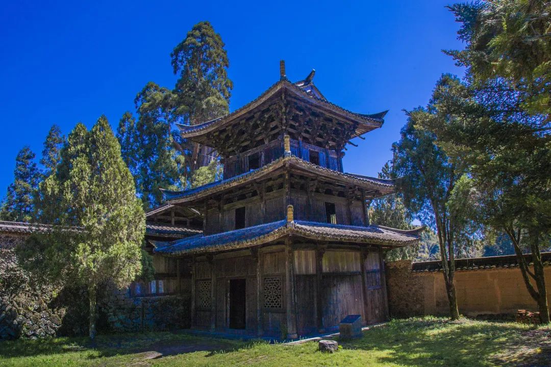 A scenic view of Lishui Lingjiusi Shita