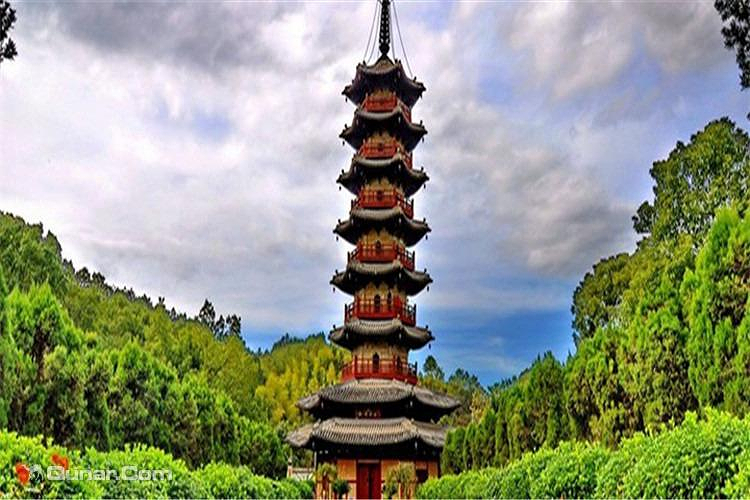 A scenic view of Lishui Songyang Yanqingsi Ta