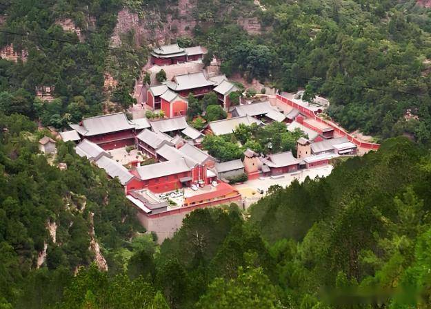 A scenic view of Luliang An Guo Temple