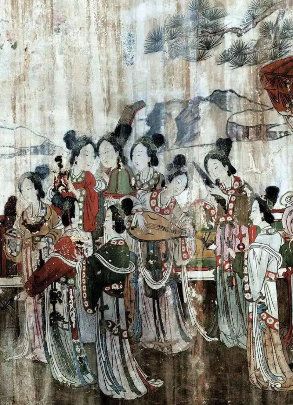 A scenic view of Luliang Fenyang Houtu Shengmu Temple