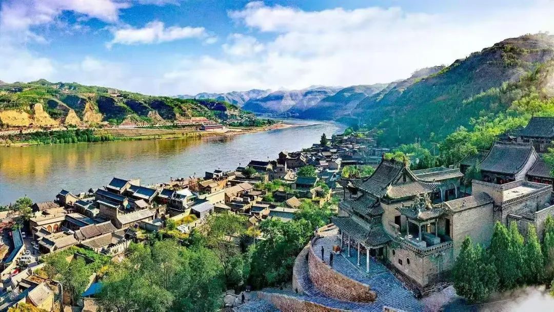 A scenic view of Luliang Linxian Central Rear Committee Site