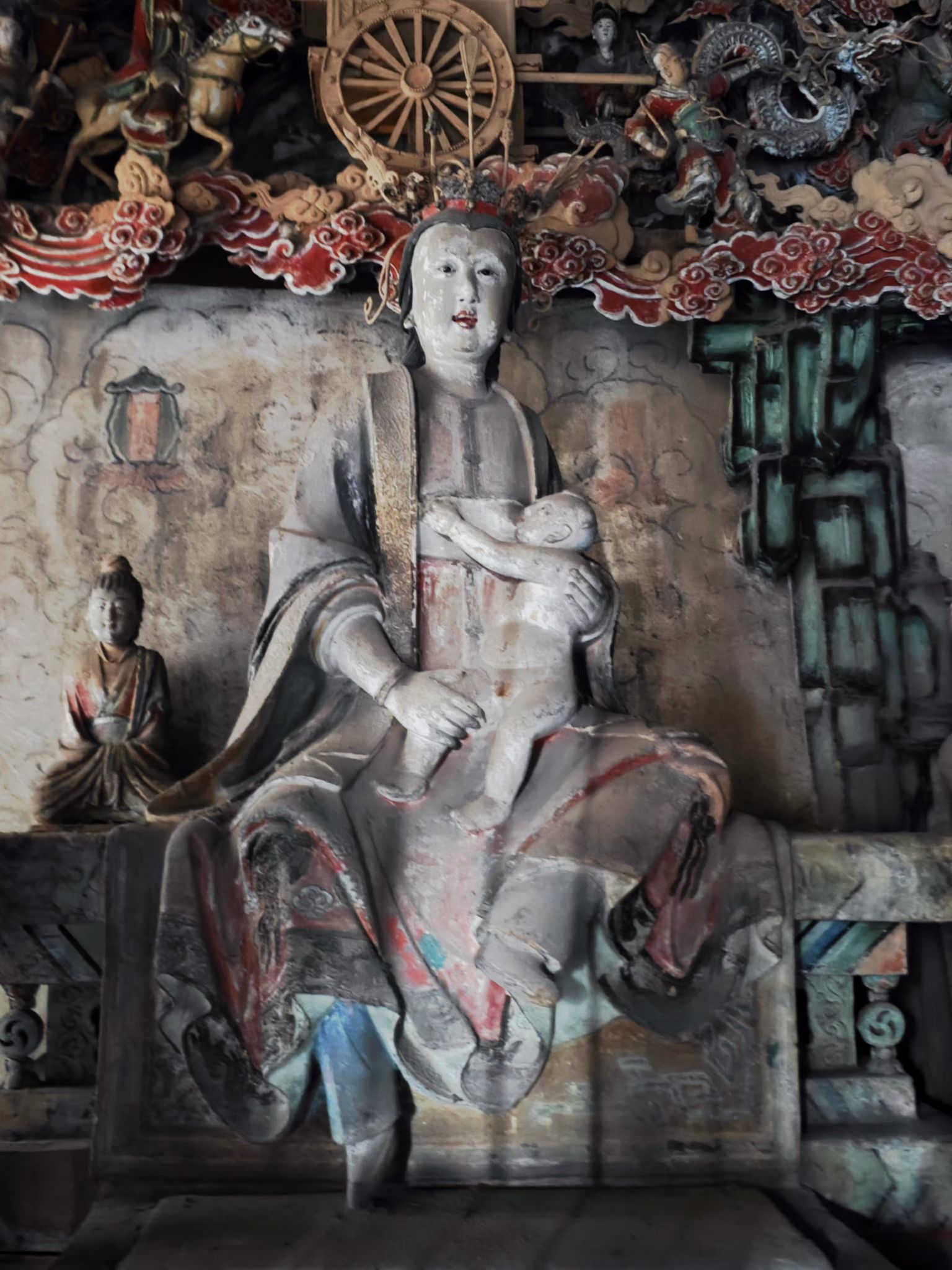 A scenic view of Luliang Taifu Guan