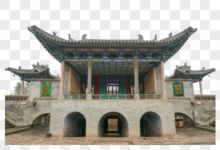 A scenic view of Luliang Zhongyang Lou