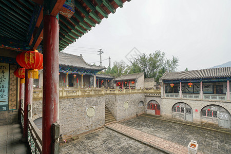 A scenic view of Luliang Zhongyang Lou