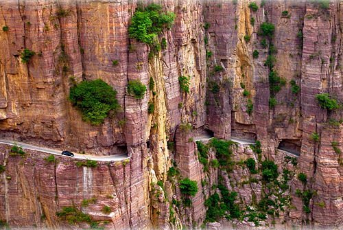 A scenic view of Luohe Agangisyizhi