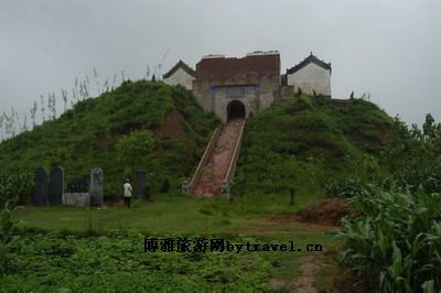 A scenic view of Luohe Shouchanbeiyushouchantai