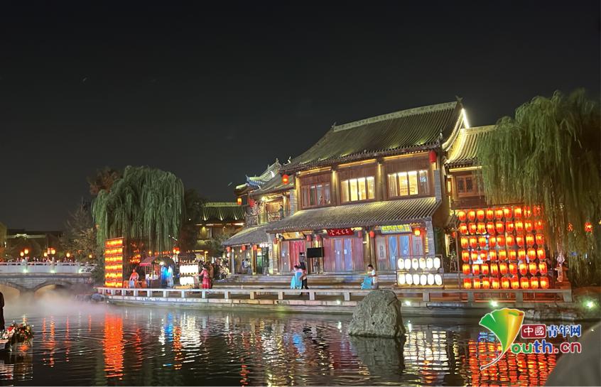A scenic view of Luoyang Liuguogucheng