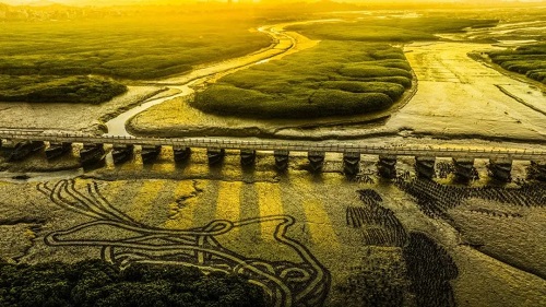 A scenic view of Luoyang Qiaobeicunyizhi