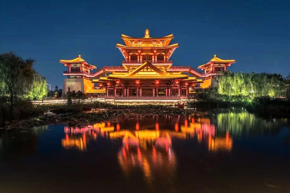 A scenic view of Luoyang Xigongbingying