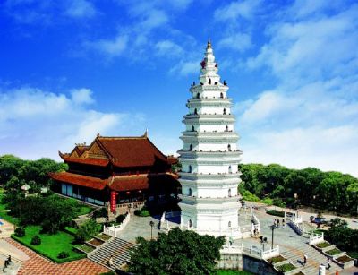 A scenic view of Luzhou Baoenta