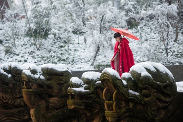 A scenic view of Luzhou Longnaoqiao
