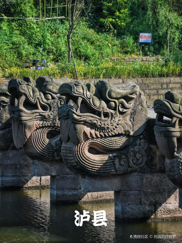 A scenic view of Luzhou Longnaoqiao
